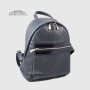Рюкзак женский VALIENTE 1042 Кожаный IB Nat Синий Лак Синий