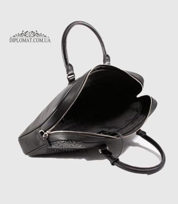 Сумка Для Ноутбука кожаная BELLINI Arbia BLACK floater