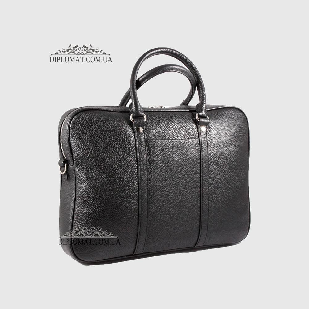 Сумка Для Ноутбука кожаная BELLINI Arbia  BLACK floater Черный