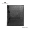Папка кожаная ASHWOOD A4 ZIP Black