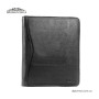 Папка кожаная ASHWOOD A4 ZIP Black