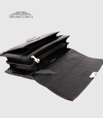 Барсетка KARYA 0585 53 Black Croco