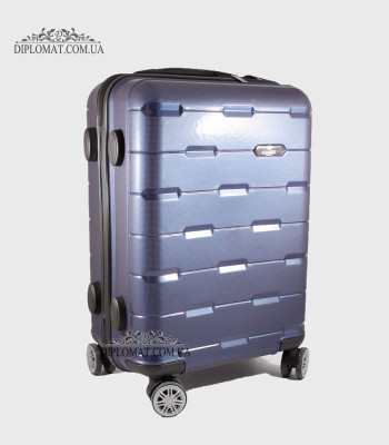 Чемодан на колесах поликарбонат  GUARD 010603 Laсk INDIGO / СинийРазмер M  ( 21 x 50 x 33 cm 2,47 кг)