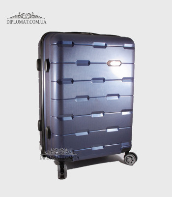 Чемодан на колесах поликарбонат  GUARD 010603 Laсk INDIGO / СинийРазмер L ( 25 x 65 x 41cm 3,41 кг)