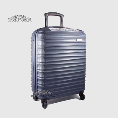 Чемодан Средний WITTCHEN 56-3A-312 Пластик ABS на колесах Plastc ABS 91 D.BLUE Т.Синий Синий