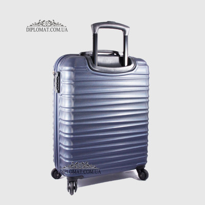 Чемодан Средний WITTCHEN 56-3A-312 Пластик ABS на колесах Plastc ABS 91 D.BLUE Т.Синий Синий