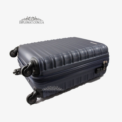 Чемодан Средний WITTCHEN 56-3A-312 Пластик ABS на колесах Plastc ABS 91 D.BLUE Т.Синий Синий