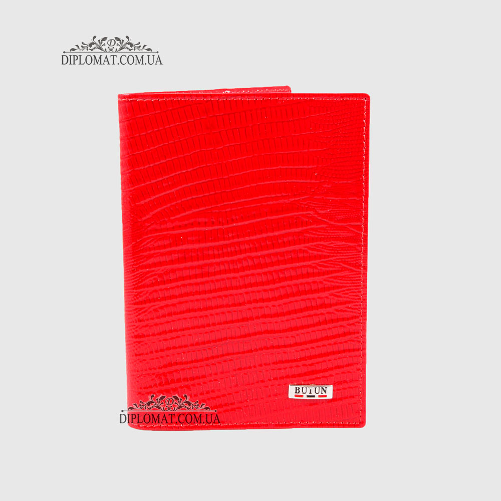 Обложка для паспорта BUTUN 147  005006 Красный