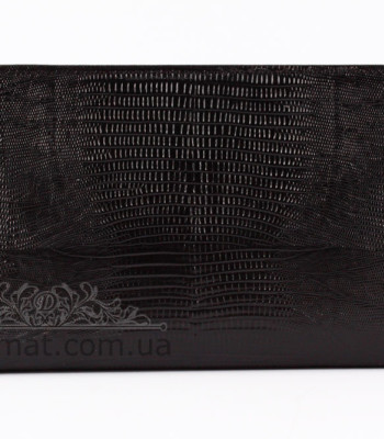 Кошелек на молнии KARYA 1126 с отделением для телефона и денег073 Black Lack