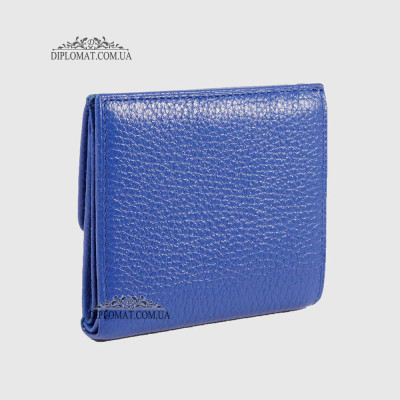 Портмоне Женское TERGAN 5627  Кожаное мини    SAKS MAVI FLOATER Синий Синий