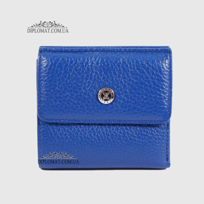 Портмоне Женское TERGAN 5627  Кожаное мини    SAKS MAVI FLOATER Синий Синий