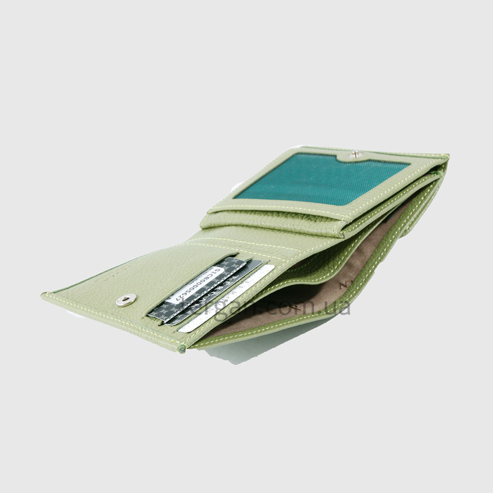 Портмоне Женское TERGAN 5627  Кожаное мини    ACIK YESIL FLOATER Зеленый