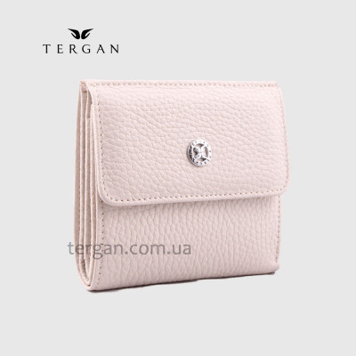 Портмоне Женское TERGAN 5627  Кожаное мини    BEJ FLOATER Белый