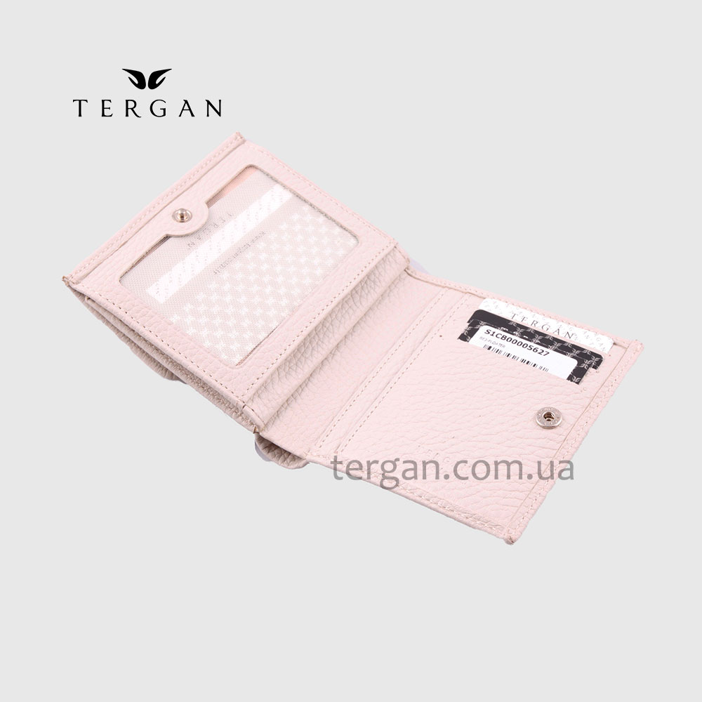 Портмоне Женское TERGAN 5627  Кожаное мини    BEJ FLOATER Белый