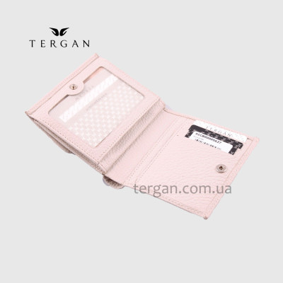 Портмоне Женское TERGAN 5627  Кожаное мини    BEJ FLOATER Белый