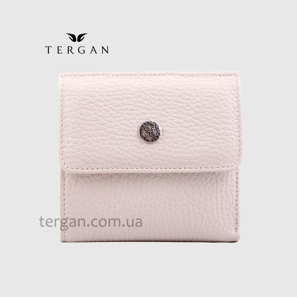 Портмоне Женское TERGAN 5627  Кожаное мини    BEJ FLOATER Белый