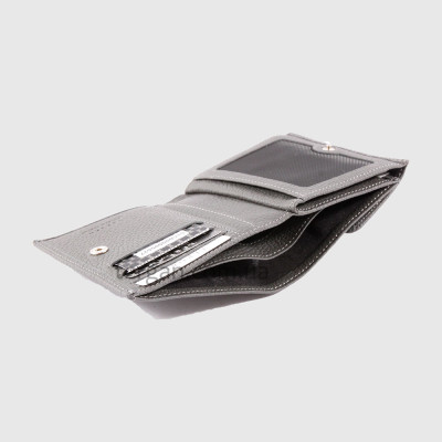 Портмоне Женское TERGAN 5627  Кожаное мини    GRI FLOATER Чр