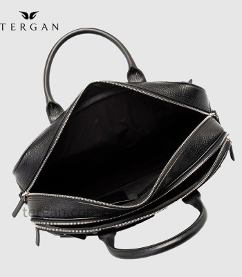 Портфель мужской TERGAN 21428 SIYAH BRIC / SIYAH RUSTIC