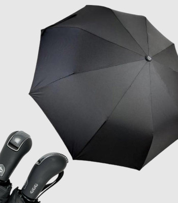 Зонт Автомат Три Слона 7563 на 12 спиц Polyester BLACK