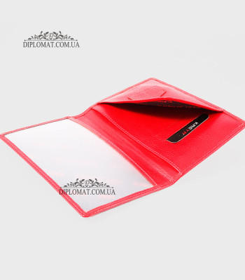Обложка для паспорта KARYA 099 46 RED