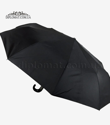 Зонт Автомат Три Слона L34031 Ручка-крюк пластик Polyester BLACK