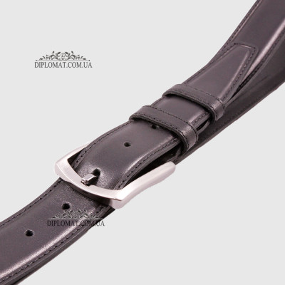 Ремень универсальный для джинс и брюк GUARD K-101/BELT  SIYAH RUSTIC Черный Черный