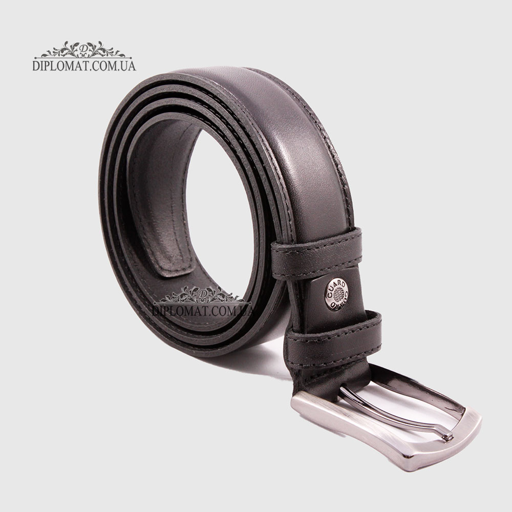 Ремень универсальный для джинс и брюк GUARD K-101/BELT  SIYAH RUSTIC Черный Черный