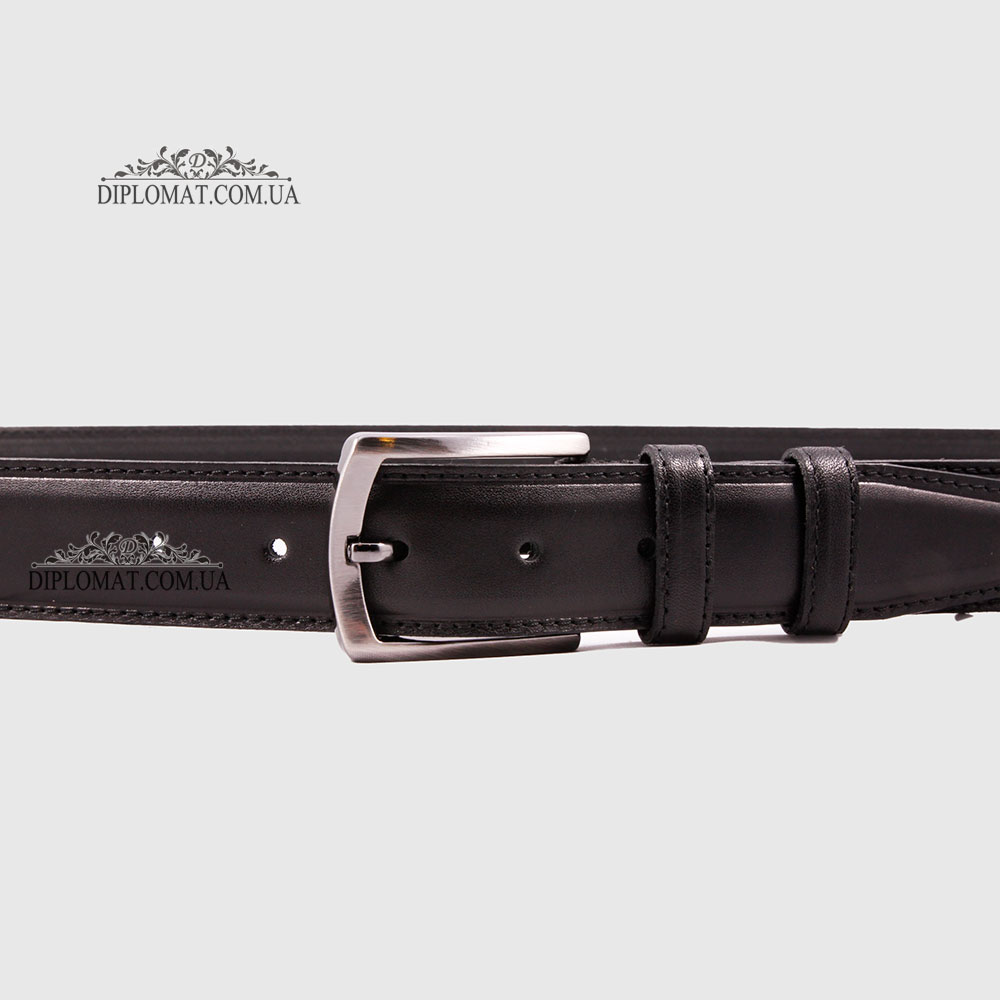 Ремень универсальный для джинс и брюк GUARD K-101/BELT  SIYAH RUSTIC Черный Черный