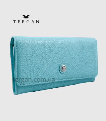 Женский кошелек из натуральной кожи TERGAN 5584  TURKUAZ FLOATER/TURKUAZ RUSTIC