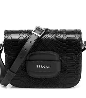 Сумка Женская Кожаная TERGAN 79781SIYAH PYTHON/SIYAH AN