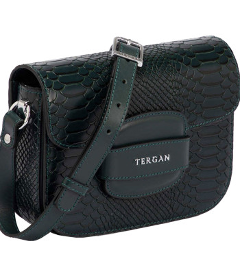Сумка Женская Кожаная TERGAN 79781YESIL PYTON