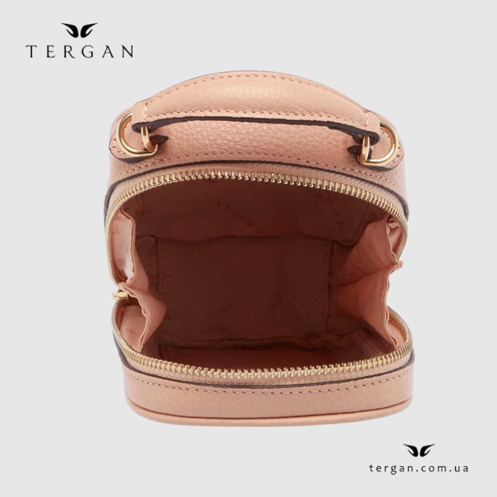Сумка Женская Кожаная TERGAN 80287  PUDRA FLOATER Розовый