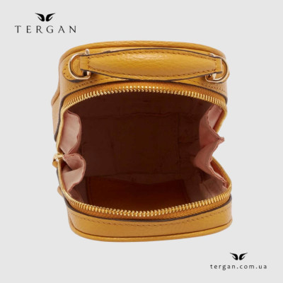 Сумка Женская Кожаная TERGAN 80287  YELLOW FLOATER Желтый