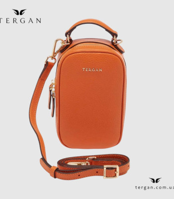 Сумка Женская Кожаная TERGAN 80287 TURUNCU FLOATER