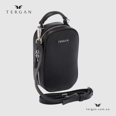 Сумка Женская Кожаная TERGAN 80287  SIYAH FLOATER Черный