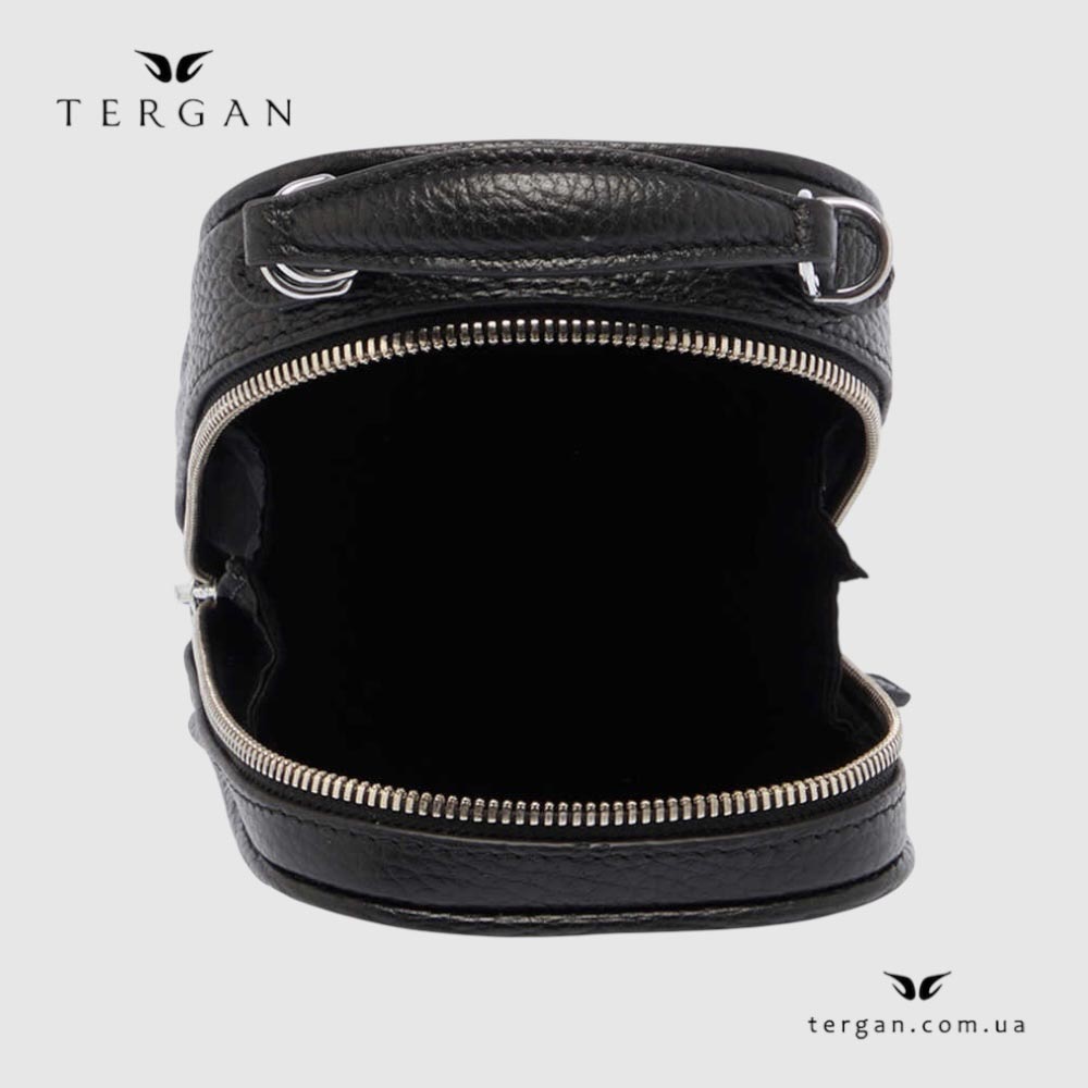 Сумка Женская Кожаная TERGAN 80287  SIYAH FLOATER Черный