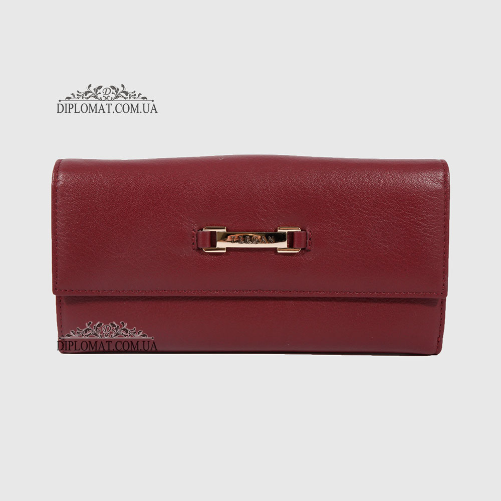 Кошелек органайзер женский кожаный TERGAN 5738  BORDO ARSEL