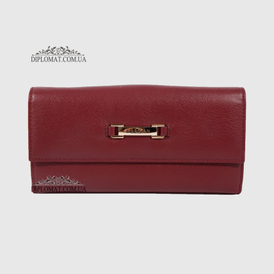 Кошелек органайзер женский кожаный TERGAN 5738  BORDO ARSEL