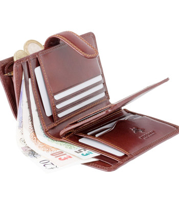 Кошелек женский VISCONTI MZ11 Venice Italian Brown