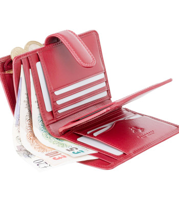 Кошелек женский VISCONTI MZ11 Venice Italian Red