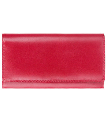 Кошелек женский VISCONTI MZ10 Florence c RFID кожаный  Italian Red