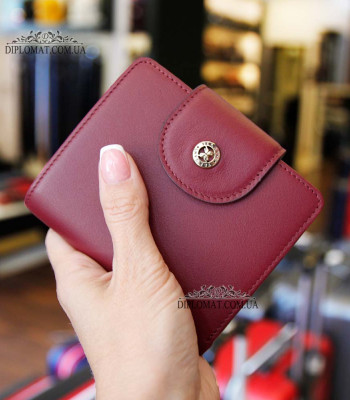 Портмоне женское кожаноеTERGAN 5674 BORDO ARSEL