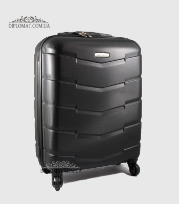 Чемодан Маленький Ручная кладь WITTCHEN 56-3A-401 Пластик ABSPlastc ABS 11 Black Черный