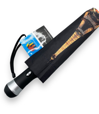 Зонт Автомат с фонариком Lucky Elephants LED731  5 - Polyester