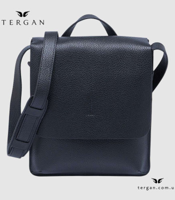 Сумка мужская через плечо TERGAN 21521 кожаная LACIVERT LATIGO