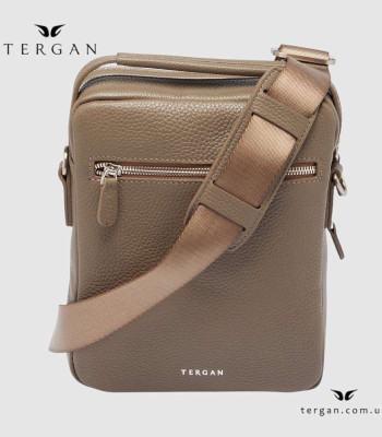 Сумка мужская через плечо TERGAN 21522 с ручкой BEJ FLOATER