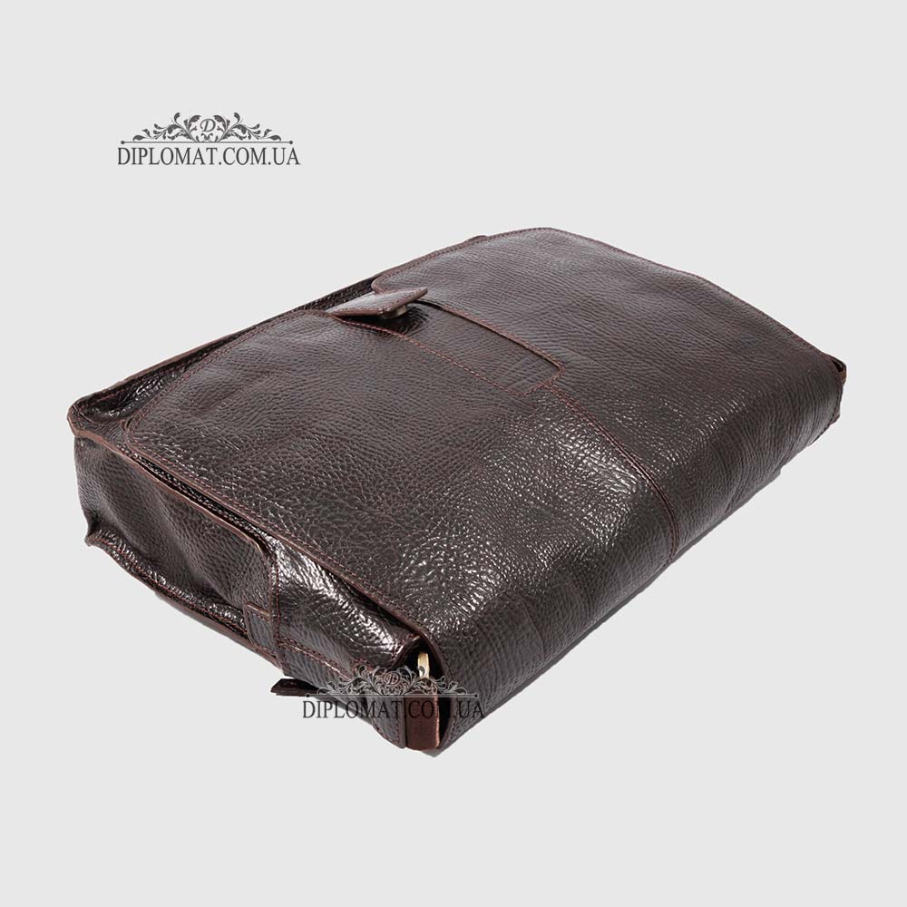 Сумка мужская Мессенджер Через плечо Большая TONY BELLUCCI T-5057  886 D.BROWN Коричневый