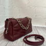 Сумка Женская Кожаная DVTEI 1109 BROWN crystal