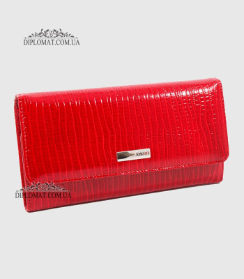 Кошелек женский KARYA 1049 074 Red Lack
