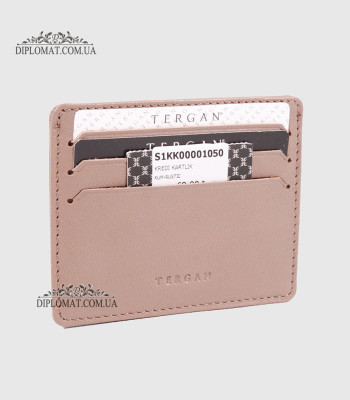 Картхолдер Кредитница TERGAN 1050 Кожаный 7 отделений для карт и ID документов KUM RUSTIC
